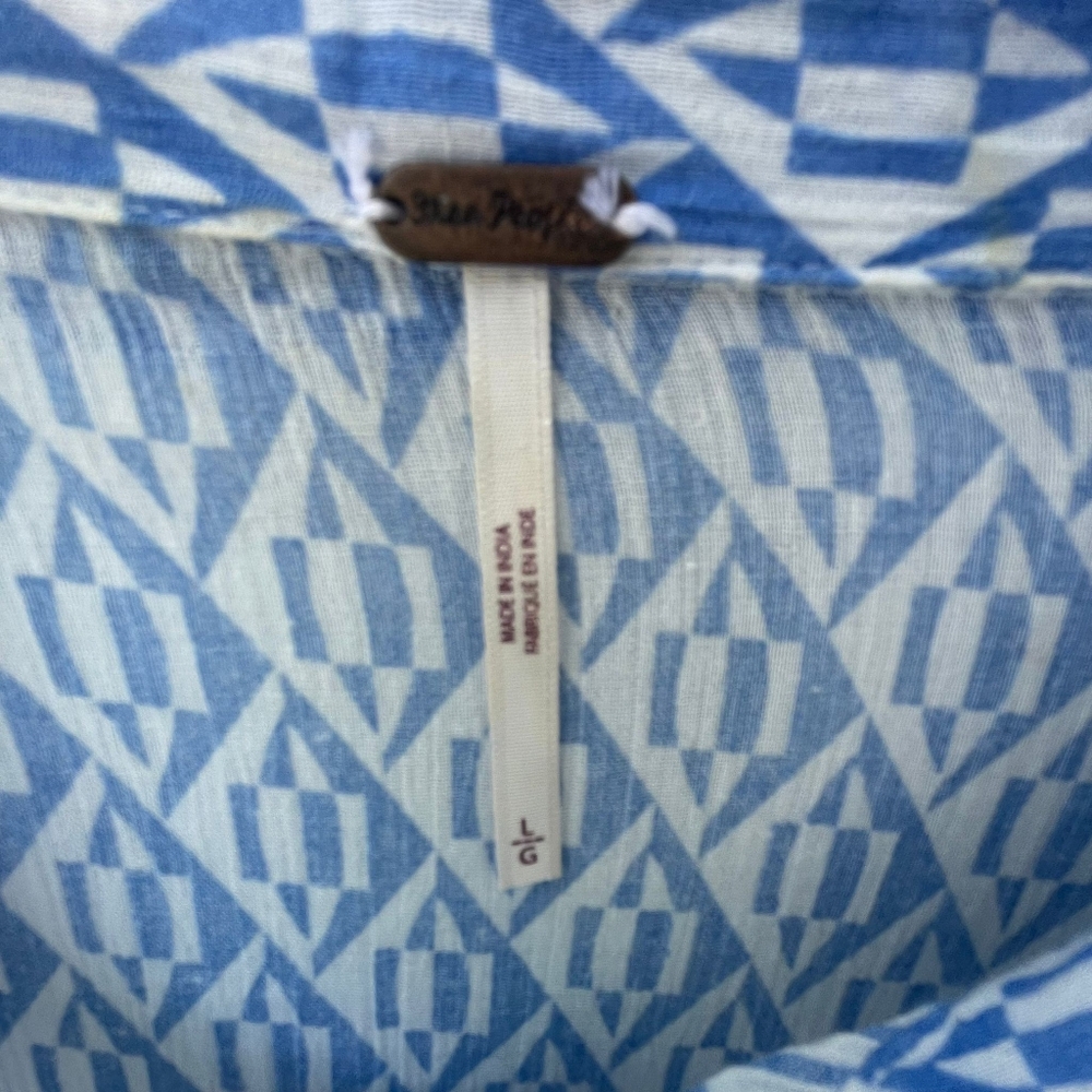 Free People Blue Mini Dress - Picture 7 of 12